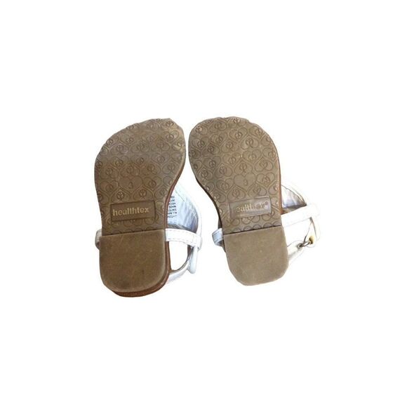Healthex White & Silver Sandal - Picture 3 of 3